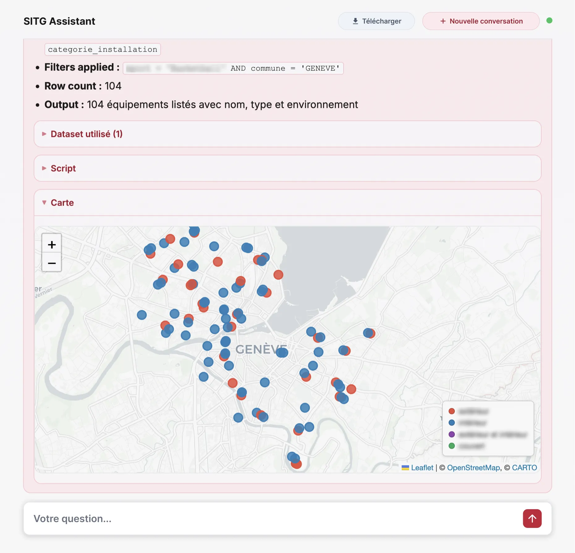 SITG UI example
